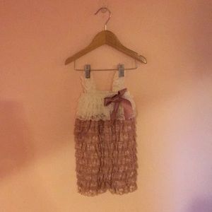 Rose Lavender Romper